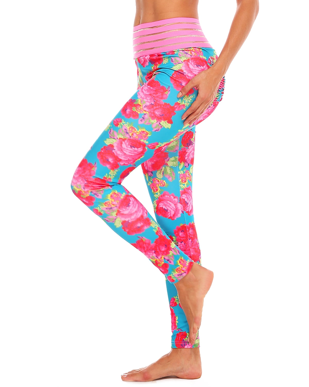 Mesh Ruched Lifting Leggings