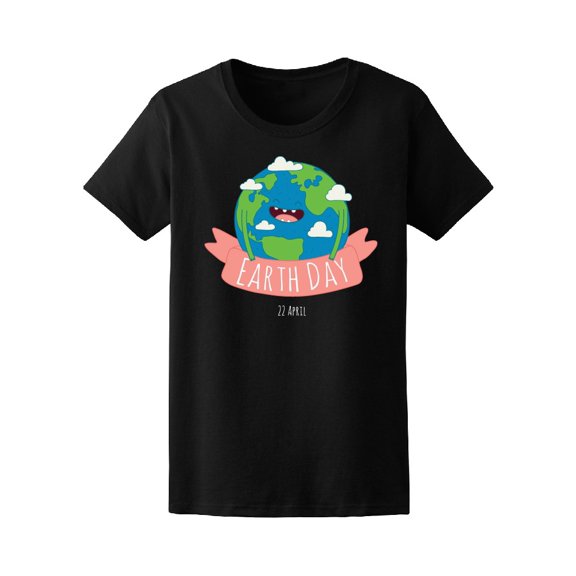 Earth Day Kawaii Cute Tee Women's -Image by Shutterstock