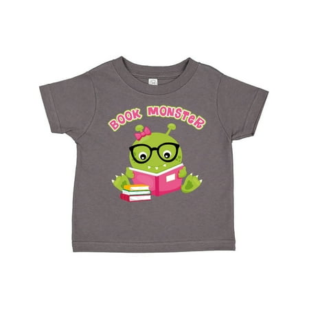 

Inktastic Book Monster Girl Gift Toddler Toddler Girl T-Shirt