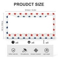 thumbnail image 3 of License Plate Cover Rustic Blue Red Stars American Patriotic Licenses Plates Frames Front Licenses Plate Covers Car Tag Frame 2 Pieces Independence Themed Quality Aluminum Metal License Plate Frames, 3 of 6