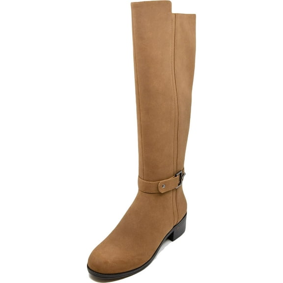 Nautica Womens Minetta Faux Leather Tall Knee-High Boots