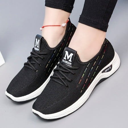 

shoes for women KKCXFJX New Flying Woven Casual Wild Running Shoes Sports Shoes Explosion Female Shoes