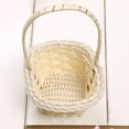 thumbnail image 4 of FEAMOS Handwoven Basket Versatile Wicker Basket Practical Storage Basket Flower Baskets with Handles Ornament for Living Room, 4 of 7