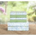 thumbnail image 2 of Elegant Comfort 6-Piece Sheet Set - 1500 Premium Hotel Quality Microfiber - Deep Pocket, Wrinkle Resistant 6-Piece Floral Bed Sheet Set, California King, Anita Green, 2 of 5