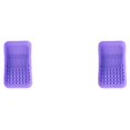 thumbnail image 2 of Jumpingount Alfombrilla de limpieza portátil para brochas de maquillaje, almohadilla de de silicona antideslizante para el hogar Type3 NO3, 2 of 6