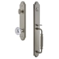 thumbnail image 4 of Grandeur Arc F Grip Single Cylinder Handleset with Fontainebleau Knob, 4 of 5