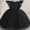 Black, variant on Girl's Sleeveless Mesh Dress Solid Color Flying Sleeve Round Neck Party Dress,Fashion Breathable Summer Clothes,Cute Princess Style Outfit(Black,5-6 Years)
