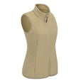 thumbnail image 2 of Women's Fleece Vest Sleeveless Jacket, Lightweight Warm Soft Vests Outerwear with Zip Up Pockets, 2 of 8