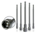 thumbnail image 4 of GLFSIL 150mm Long 6mm-19mm Hexagon Nut Driver Drill Bit Socket Wrench Extension Sleeve, 4 of 7