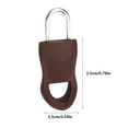 thumbnail image 3 of pitrice Bag Zipper Puller Detachable Clothes Zipper Slider Replacement Suitcase Zip Head, Brown, Size 5, 5pcs, 3 of 8