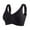 *4-Black, variant on CENGNIAN Women's 1 Piece Seamless Sports Bras,Ladies Ribbed Push Up Everyday Underwear,Adjustable Strap Bralette For Women,Beige,Size XXL