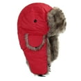 thumbnail image 6 of Unisex Men Women Russian Hat Trapper Bomber Warm Ear Flaps Winter Ski Hat Cap Headwear, 6 of 8