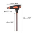 thumbnail image 2 of Uxcell 8mm Hex T-Handle Dual End Wrench Spanner, Metric S2 Steel 2 Pack, 2 of 5