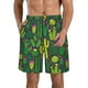 thumbnail image 1 of Fotbe Cactus 1 Trajes de Baño Estampados para Hombre, Shorts de Verano de Secado Rápido, Ropa de Playa, Bañadores-Medium, 1 of 6