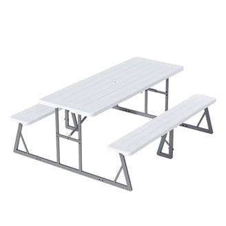 Lifetime 6-Foot Craftsman Outdoor Polyethylene Folding Picnic