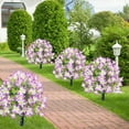 thumbnail image 2 of Twfbrm Artificial Outdoor Flowers Fake Plants for Spring Summer Decoration, Outdoor Artificial Flowers UV Resistant & Weatherproof, Realistic Fake Flowers for Garden, Patio, Balcony, Lawn Decor, 2 of 6