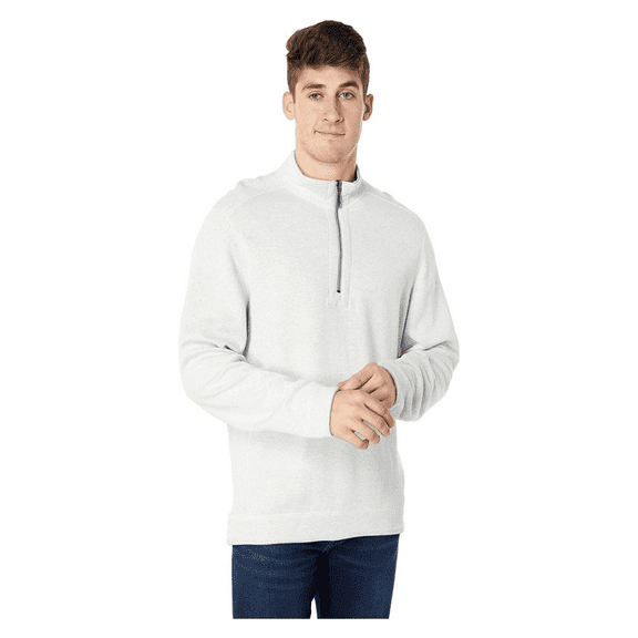 Tommy Bahama Flipshore Half Zip Pullover , Cotton, Lychee Hthr, 2XLB