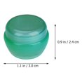 thumbnail image 2 of Packaging Bottles Green Plastic 40Pcs 1.2x0.9in, 2 of 8