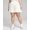Beige, variant on Now This Trendy Plus Size Pleated Tennis Skirt Black 4X