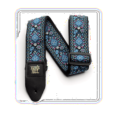 Ernie Ball 2" Indigo Orchid Jacquard Guitar Strap