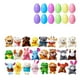 thumbnail image 1 of Fiudx Huevos de Pascua, Juguetes de Animales de Colores Surtidos, Minifiguras Sorpresa Precargadas, Divertidos Regalos de Fiesta, Premios para El Aula, Ideales para Celebraciones y Reuniones de Prima, 1 of 2