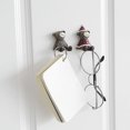 thumbnail image 3 of Gancho decorativo de pared para refrigerador con forma de animal de 4 piezas, gancho creativo para colgar en la pared con forma de animal, soporte para llaves, 3 of 5