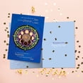 thumbnail image 3 of Tree-Free Greetings New Year Greeting Card 2 Pack, 100% Recycled Paper, 5x7, New Year Mandala (GT64273), 3 of 6