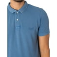 thumbnail image 4 of Superdry Vint Destroy Polo Shirt, Blue, 4 of 5