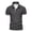 Dark Gray, variant on Men's Slim Fit Short Sleeve Polo Shirt, Contrast Collar Button Placket Soft Knit Casual Top Red L
