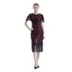 thumbnail image 2 of Vestido de fiesta estilo Gatsby de los años 20 con cuentas, malla retro, manga corta, lentejuelas y borlas, vestido de fiesta, 2 of 2