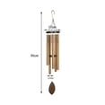 thumbnail image 2 of Metal Wind Chime Courtyard Simpatía Creativa Campana Colgante De Campanilla Para El Jardín Del Porche Del Patio Decoración Del Patio Trasero seitruly HA044077-02, 2 of 6