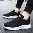 thumbnail image 3 of Men's Summer Lightweight Odor-Resistant Breathable Sneakers - Minimalist Lace-Up Training Shoes Suitable for Running, Gym & Casual Wear - Neutral Cushioning, Upper & Sole, Spring/Fall Transition, 3 of 9