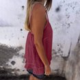 thumbnail image 7 of fatyb Womens Flowy Tank Tops Ruffle Hem Spaghetti Strap Camisole Lightweight Summer Beach Cami Shirts, 7 of 7