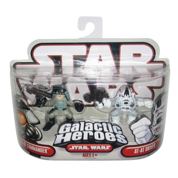 Star Wars Galactic Heroes AT-AT Commander & Driver Figure Set