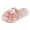 Pink, variant on Children Shoes Comfortable Soft Soled Slippers Fashionable Bow Tie Pearl Beach Sandals And Slippers Girls Size 3 Slippers