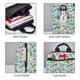 thumbnail image 3 of Balery Floral In Teal Mochila Ligera para Hombres y Mujeres – Resistente y Impermeable, Ideal para la Escuela, el Trabajo, los Viajes y el Uso Diario, 3 of 7