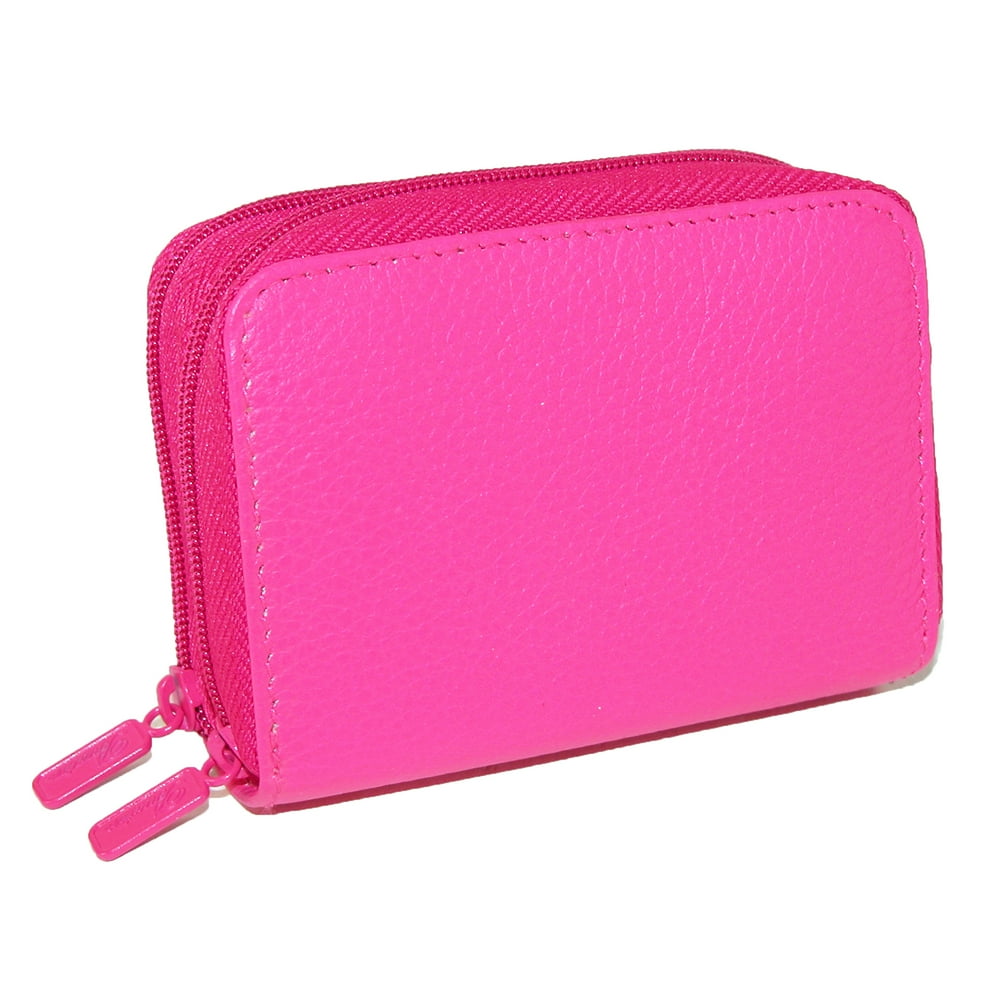 Buxton - Women's Leather Mini Accordion Wizard Wallet - Walmart.com