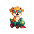 thumbnail image 6 of cartoon Dog theme Stickers, Waterproof Dog theme Sticker for Water Bottle Laptop Phone Cases Planner Skateboard Luggage Helmet Party Favor Decor, Ideal for Adults Teens Teacher Rewards, 6 of 9