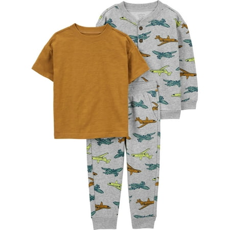

Carter s Child of Mine Toddler Boy Outfit Set 3-Piece Sizes 12M-5T