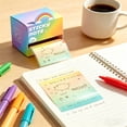 thumbnail image 5 of Under $1 Sticky Notes, Post It Notes Pull Out Gradient Transparent Portable Large Capacity for Office College Journal by Xuniizn, 5 of 7