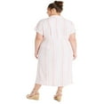 thumbnail image 2 of CHOK Robe Chemise à Boutons Grande Taille, 2 of 4