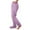 Purple, variant on KHONTS Women's Plush Footed Pajama Pants Comfy Soft Winter Casual Home Trousers Purple XL