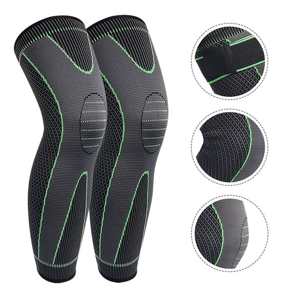 NICEXMAS Breathable Nylon Knee Sleeve Fitness Knee Protector Support Shock Absorption for Sports Activities