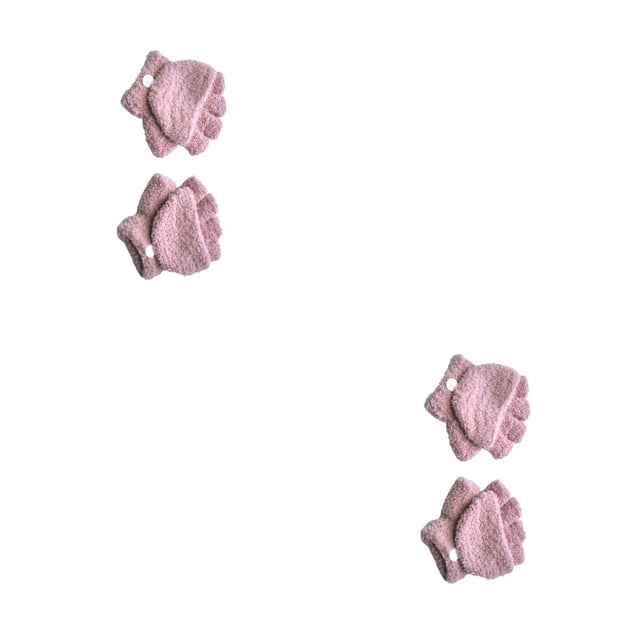 Manoplas para niños Minnieouse 1 par Rosa claro invierno