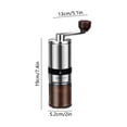 thumbnail image 3 of Sentmoon Coffee Grinders Coffee Bean Grinder Electric Household Small Grinder Hand Coffee Powder Grinder Portable Stainless Steel Hand Coffee Grinder, 3 of 9