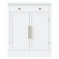 thumbnail image 5 of Modern Freestanding Kitchen Pantry, Buffet Food Storage, Coffee Bar Cabinet, 1 Pack, 35.4 x 28.7 x 17.5 in, 5 of 17