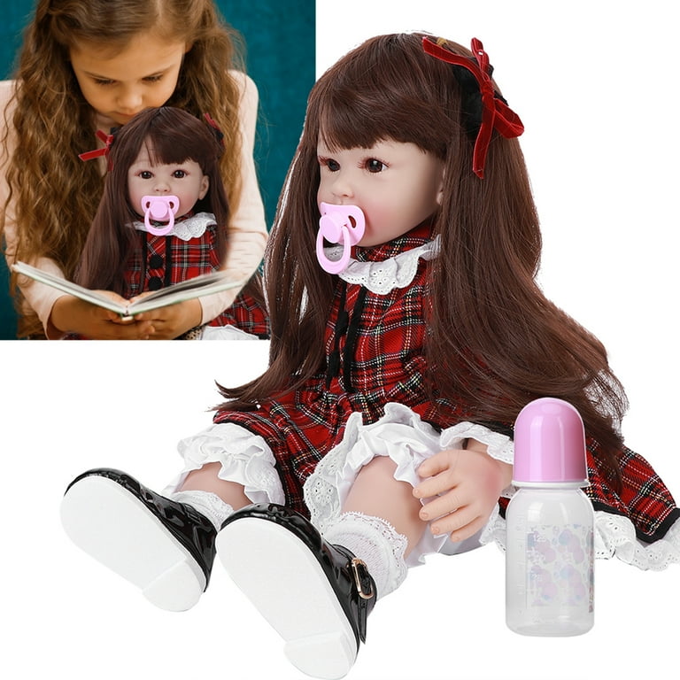 Silicone Reborn Doll Kit DIY Infant Mould Blank Doll Model with Clothes Body 22In Doll Birthday Gift For Boys Girls 3 6 Year Old Walmart