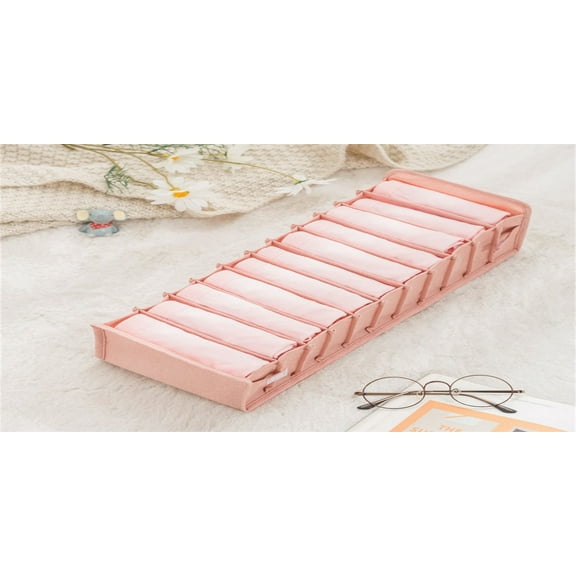 SPORYYO Foldable Drawer Organizer Closet Dresser Drawer Divider,Underwear and Socks Storage Box - Compartmentalized Organizer