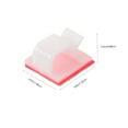Goilinor 100pcs Cable Fix Clips Wire Wall Clips Cable Clips Adhesive