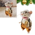 thumbnail image 3 of Lana Fieltro Ratón Navidad Aguja DIY Hecho A Mano, 3 of 9